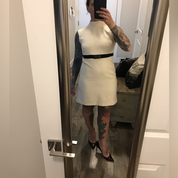 🍀 - David koma cream Colour buckle mini FW 15 - see measurements (6) - Picture 4 of 17